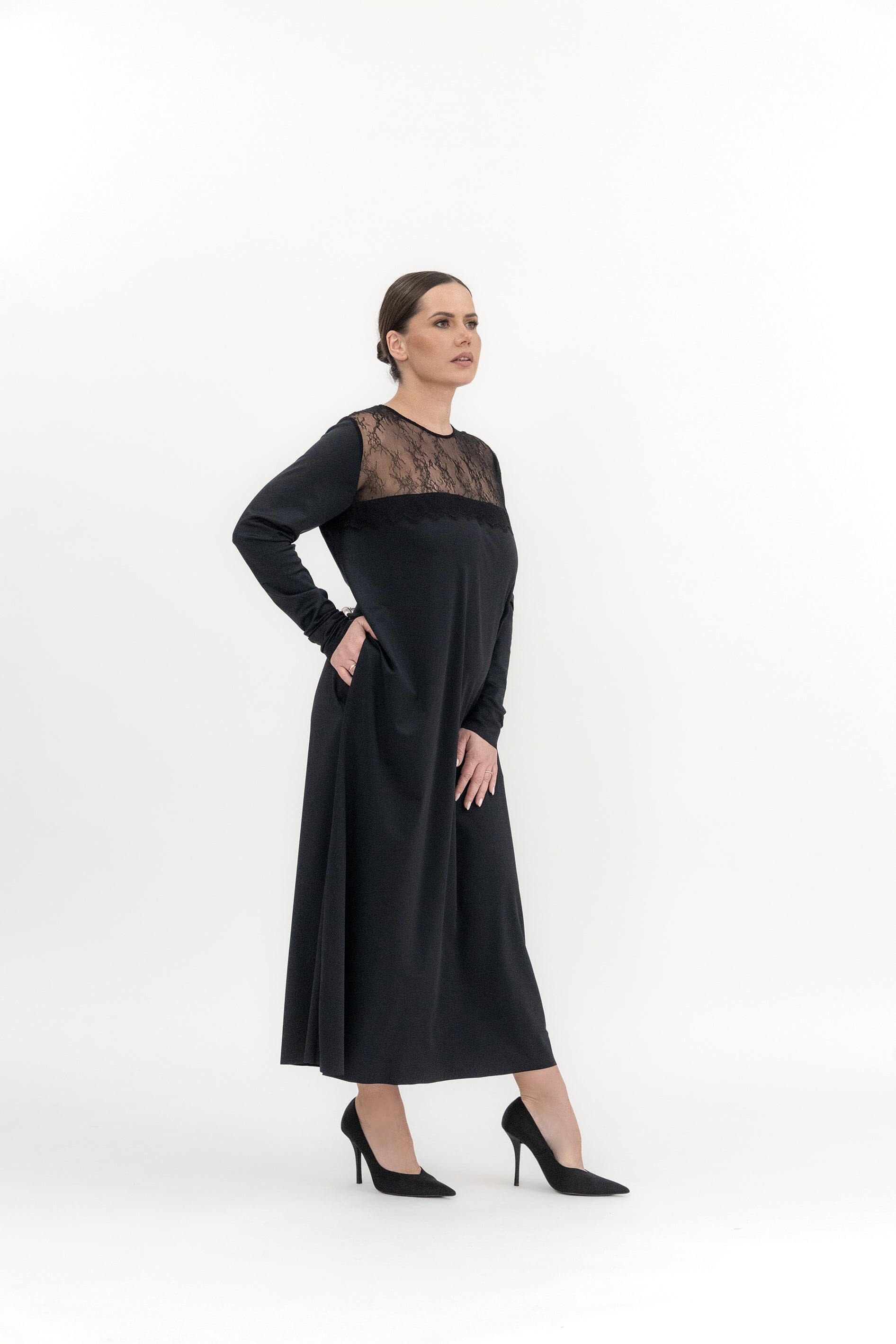  Fades Away Dress Black Product Amoralle