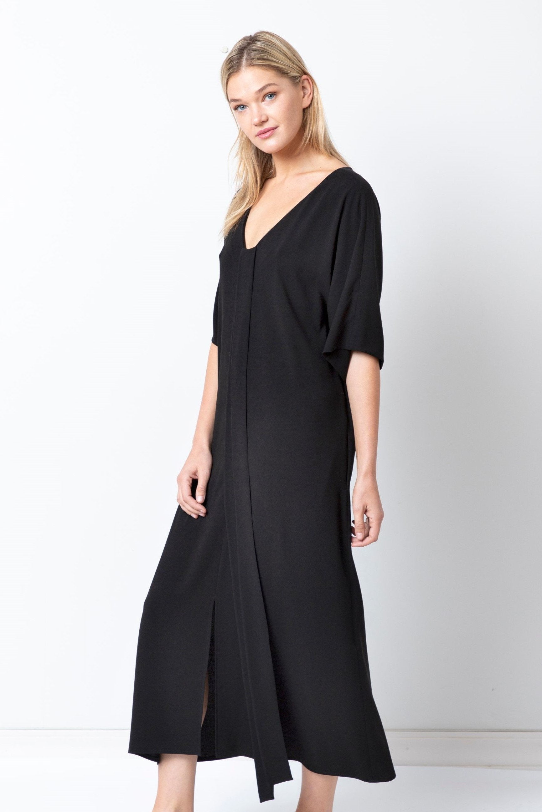 Minimalist Satin Dress