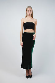  Feels Like Love Skirt Dark Green Product Amoralle