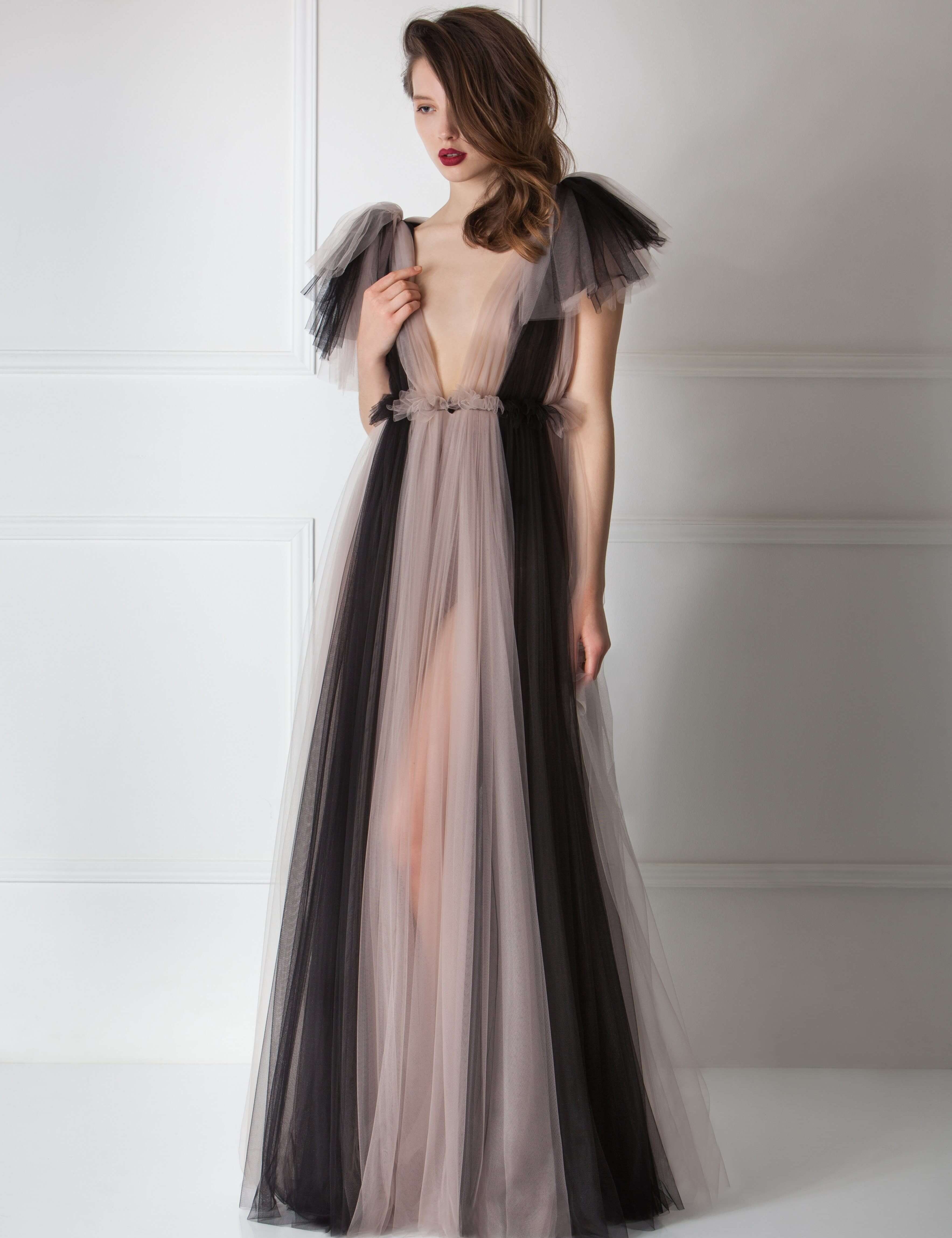 Femme Flame Robe Black Product Amoralle