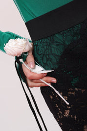  Flared Lace Maxi Skirt Product Amoralle