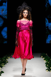  Flirty Silk Skirt Product Amoralle