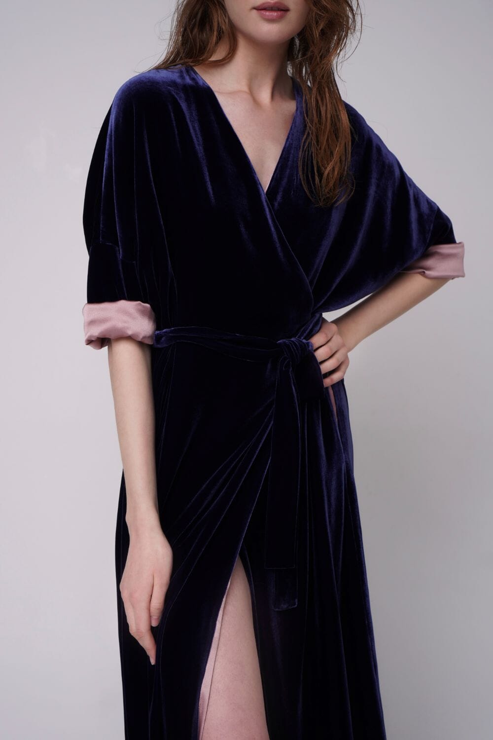  Glory Of Love Silk Velvet Robe Product SIA Glamoralle