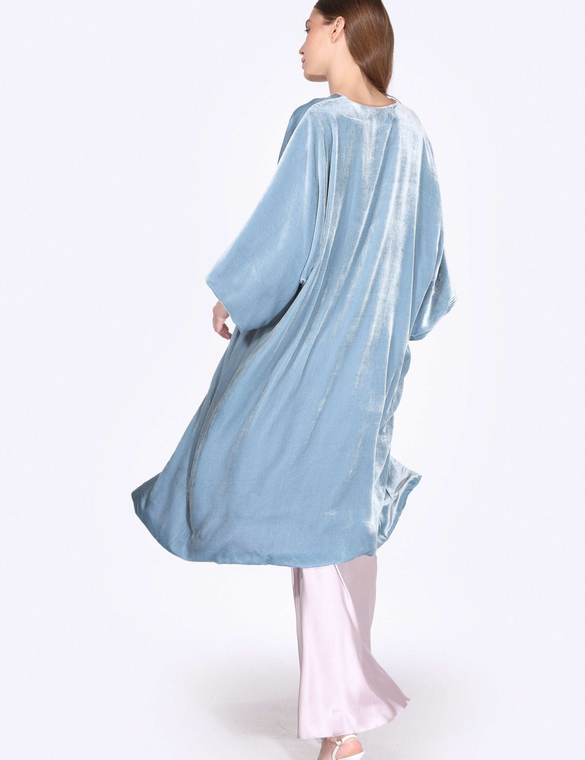 Grace Powder Blue Kimono Product Amoralle