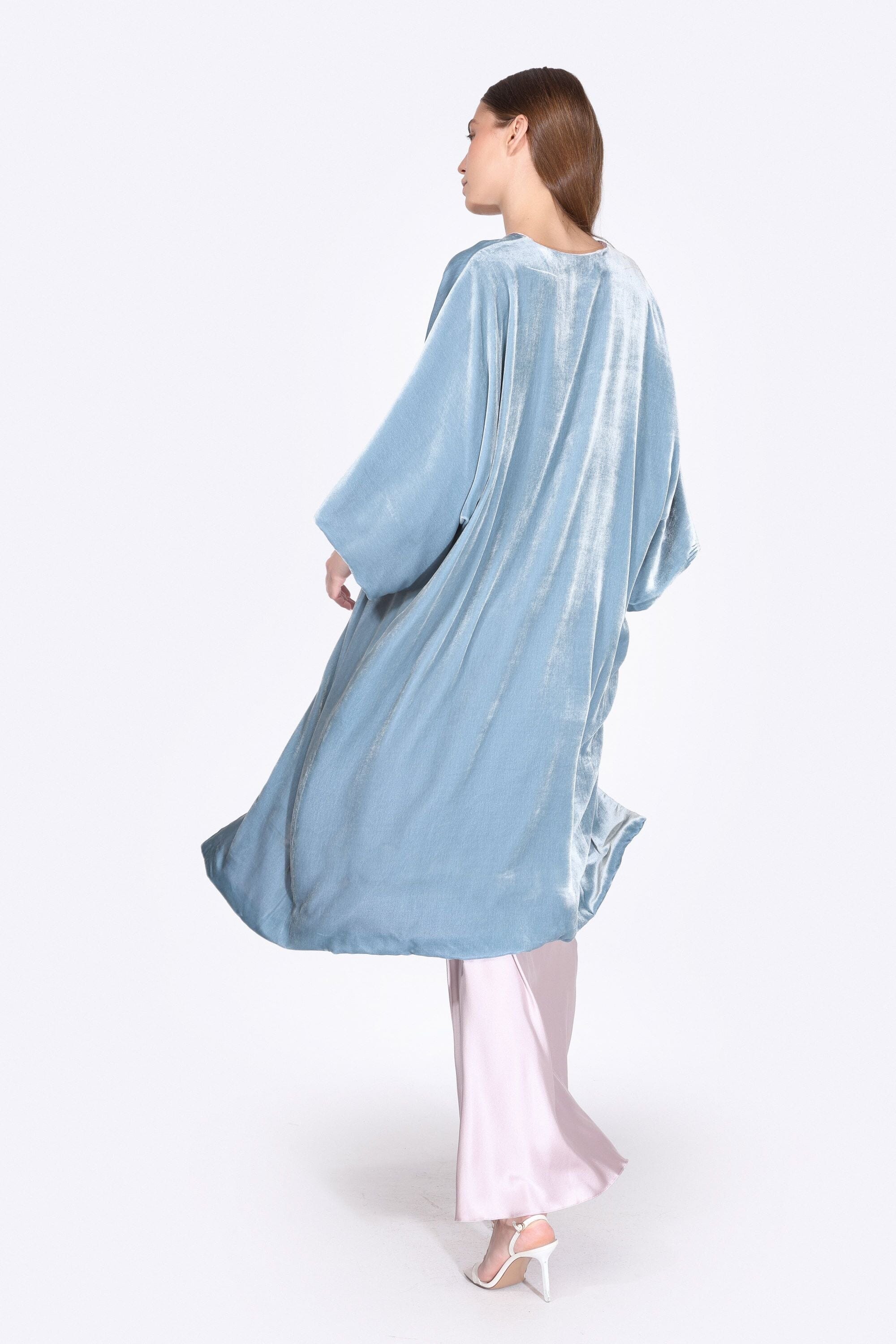  Grace Powder Blue Kimono Product Amoralle