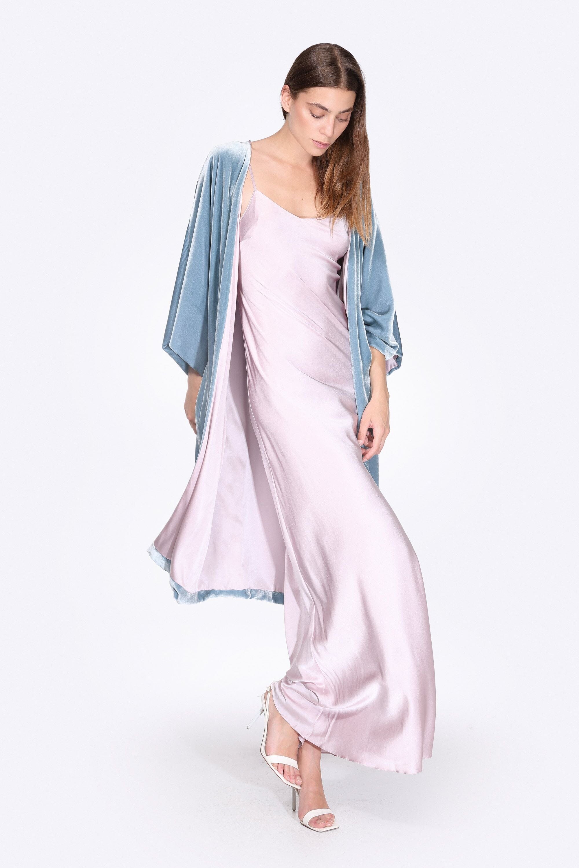  Grace Powder Blue Kimono Product Amoralle