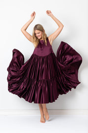  Graceful Satin Dress Product Amoralle