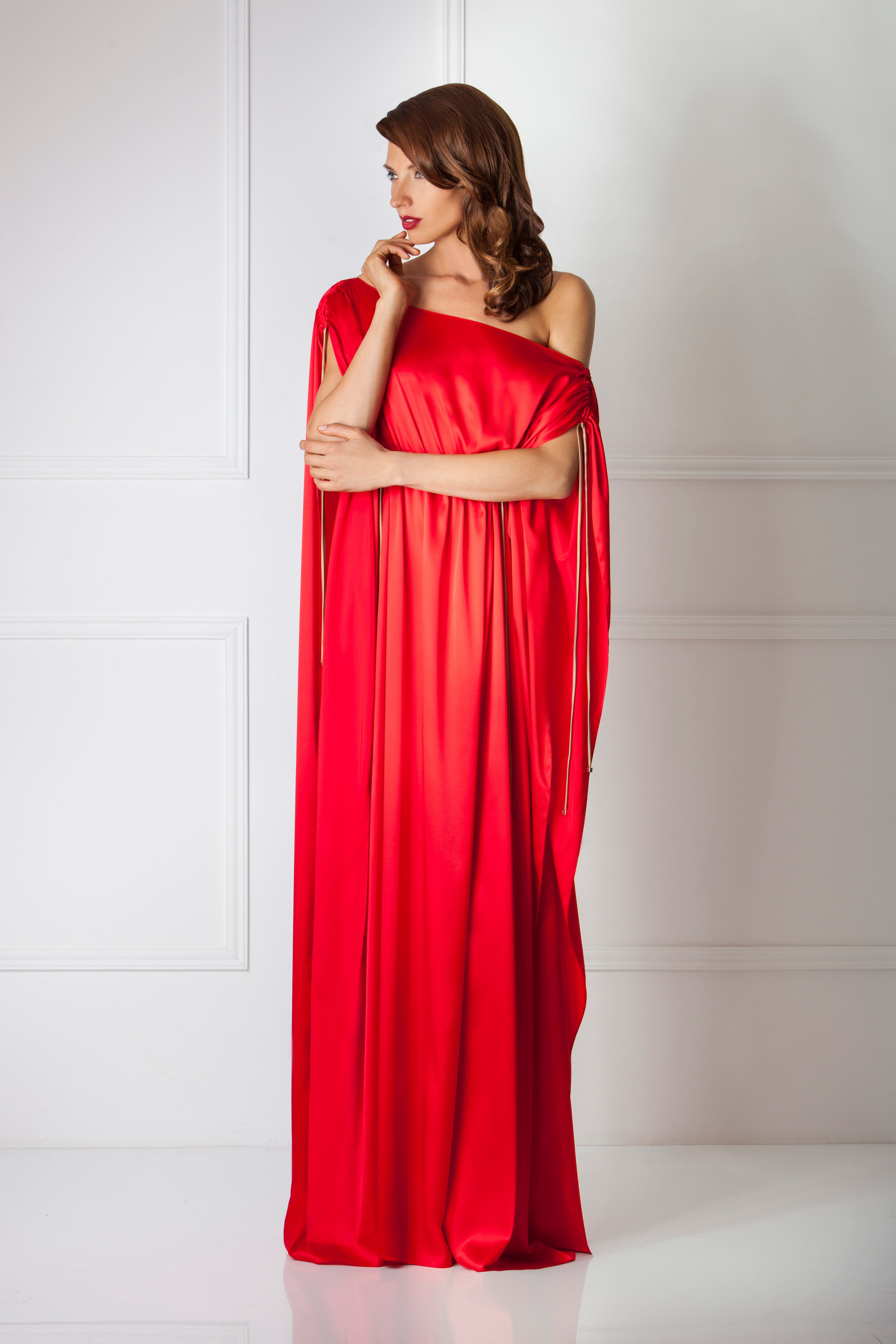  Greek Goddess Split Dress Product Amoralle