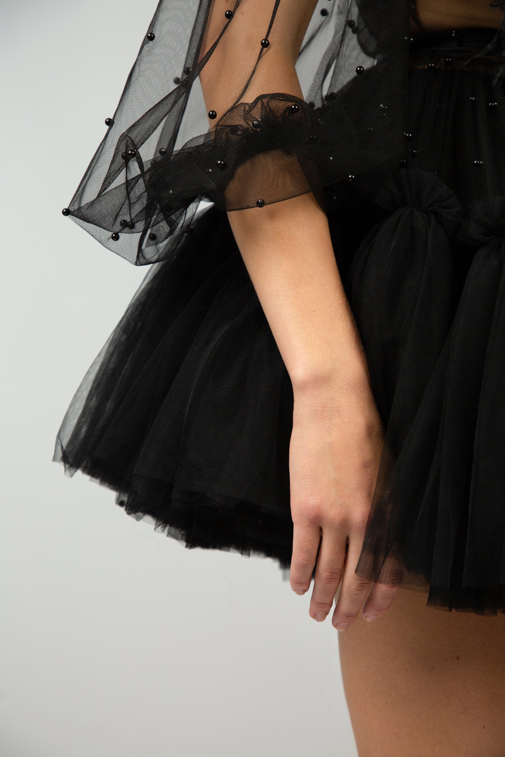  I See Love Gown Black Product Amoralle