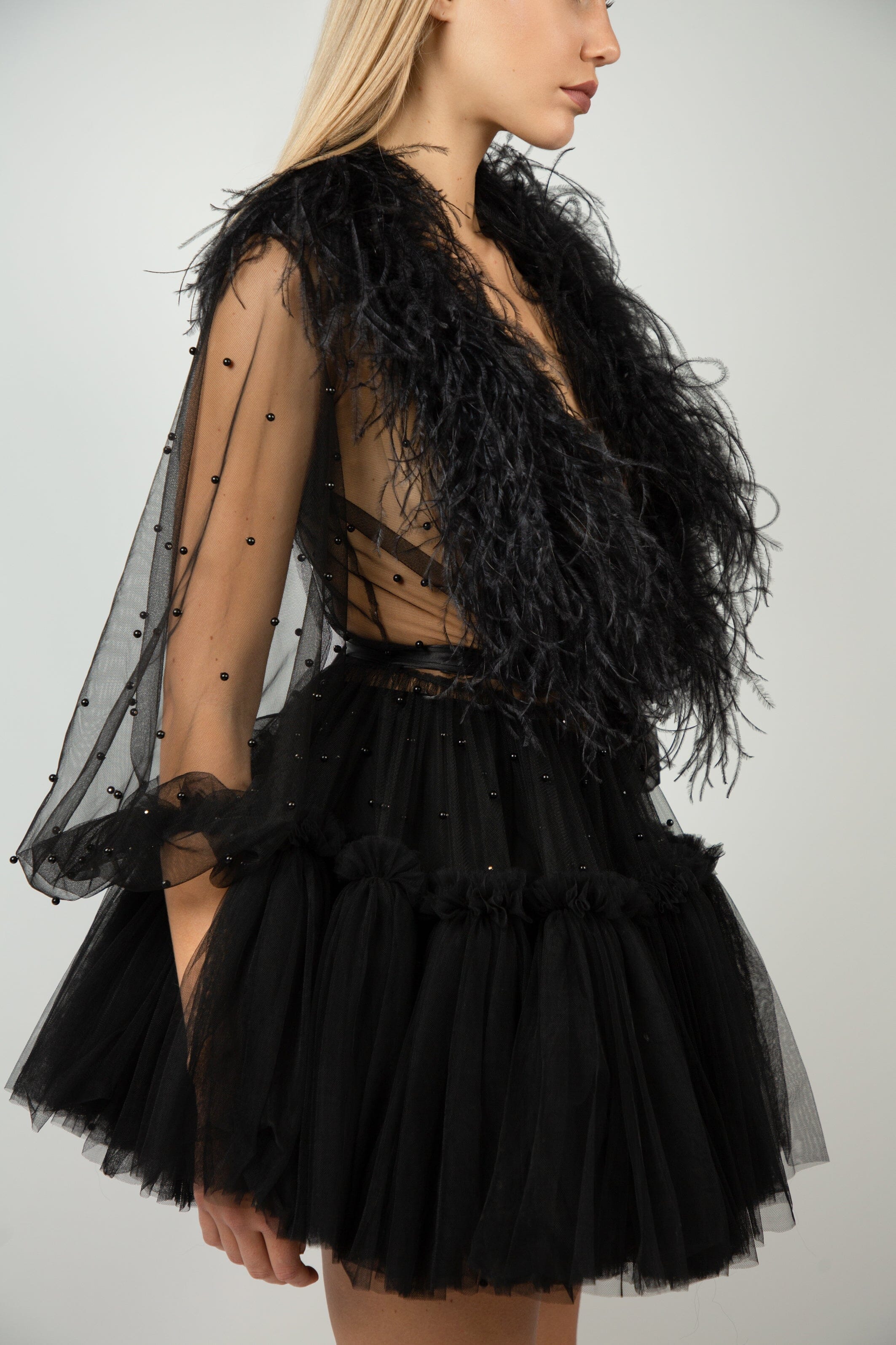  I See Love Gown Black Product Amoralle