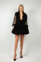  I See Love Gown Black Product Amoralle