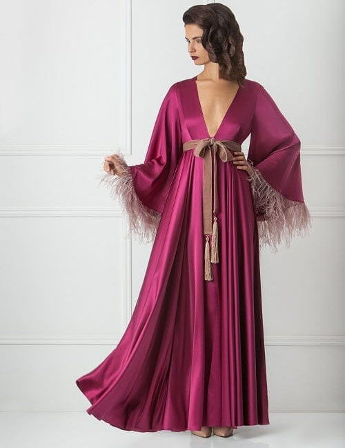  Je T’embrasse Robe Dark Fuchsia Amoralle