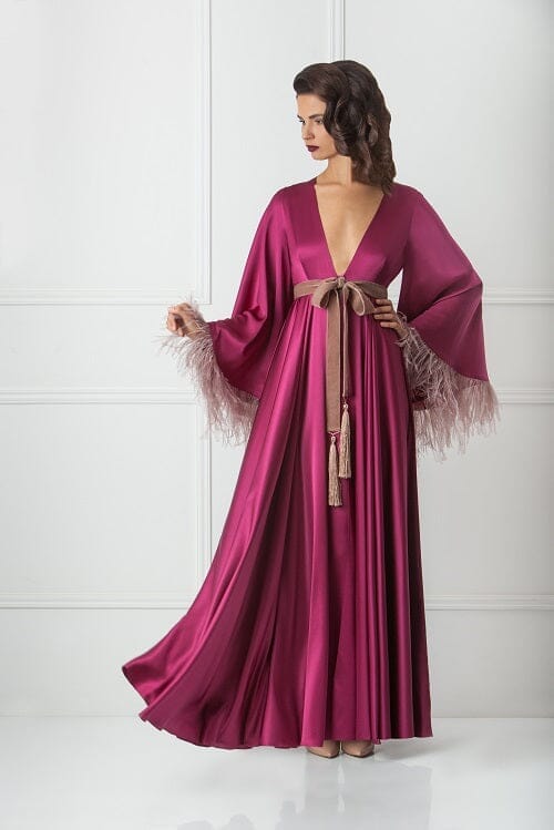  Je T’embrasse Robe Dark Fuchsia Amoralle