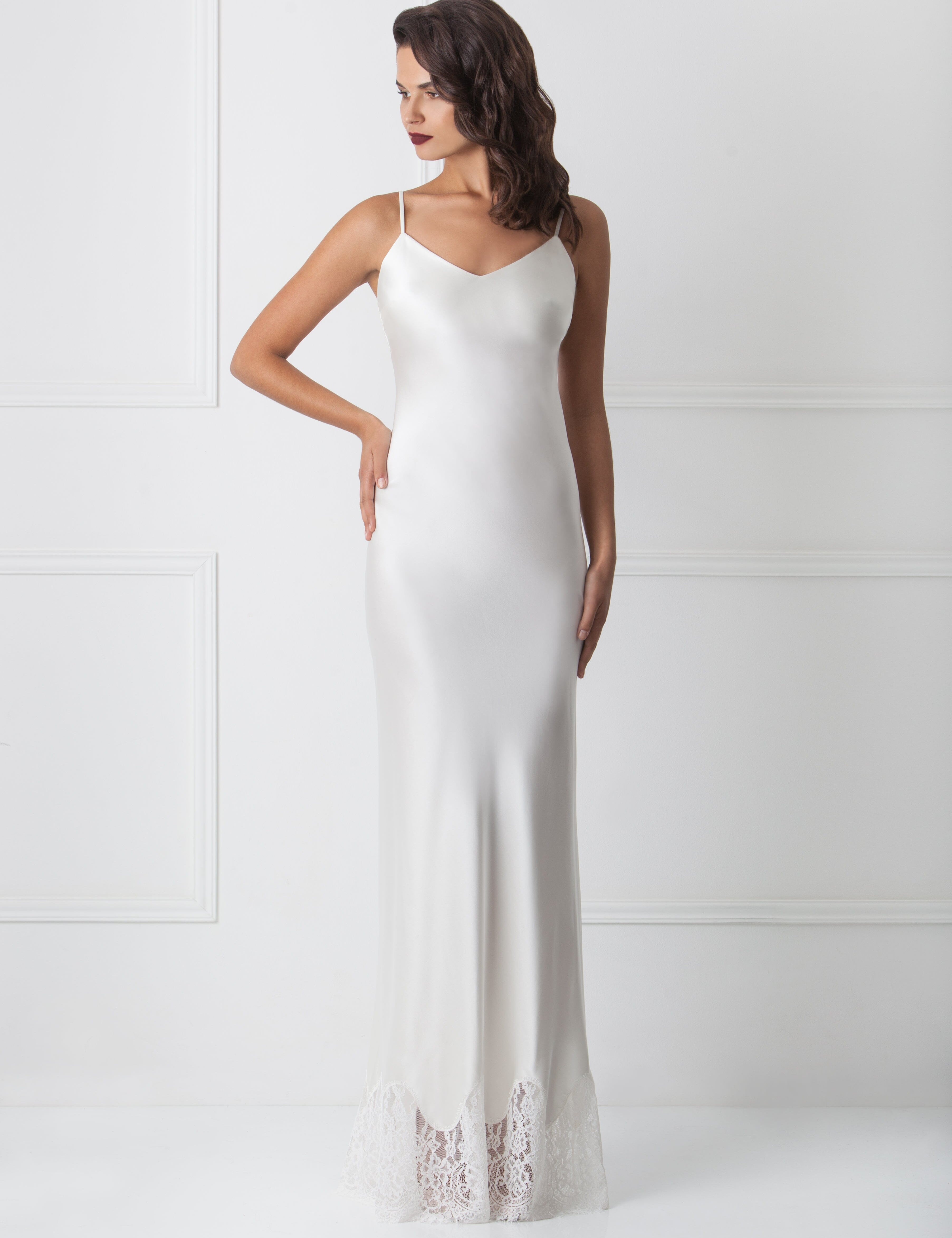  Light Ivory Slip Product Amoralle
