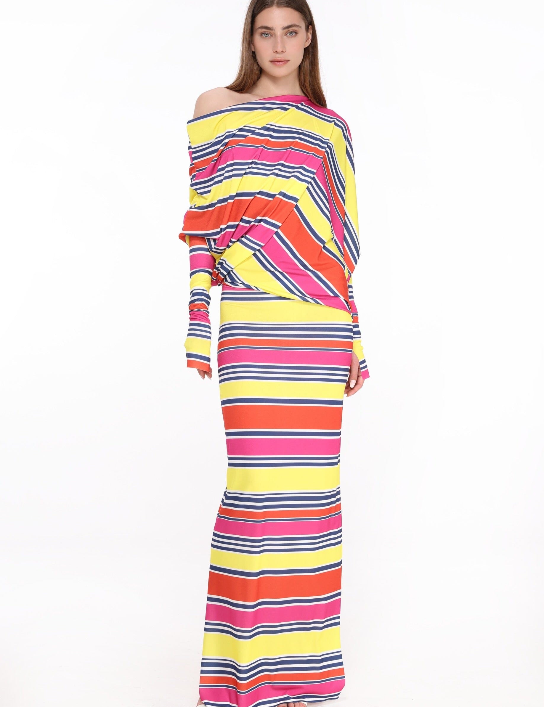  Linear Charm Dress Product Amoralle