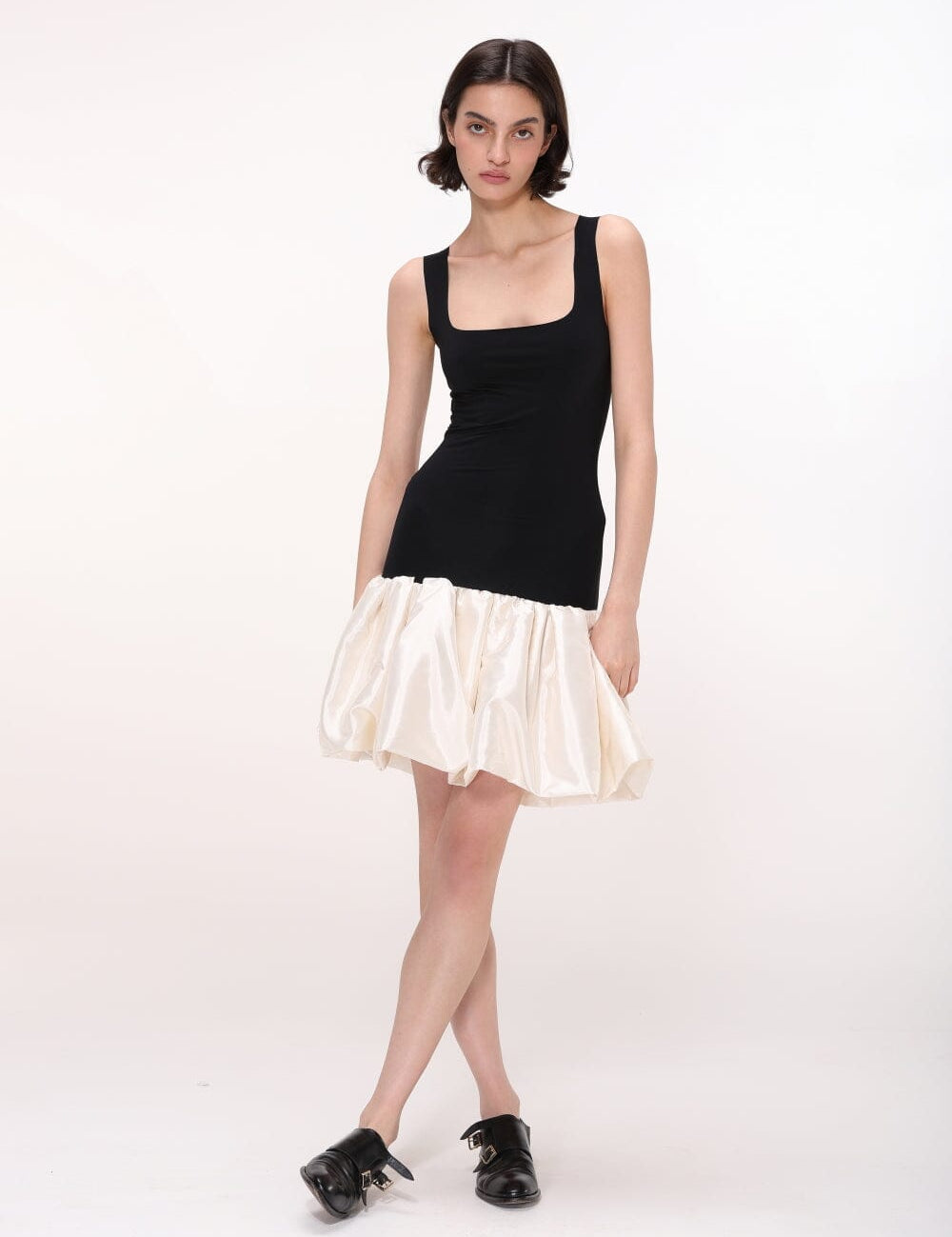  Little Black Dress with Elegant Cut Product Amoralle