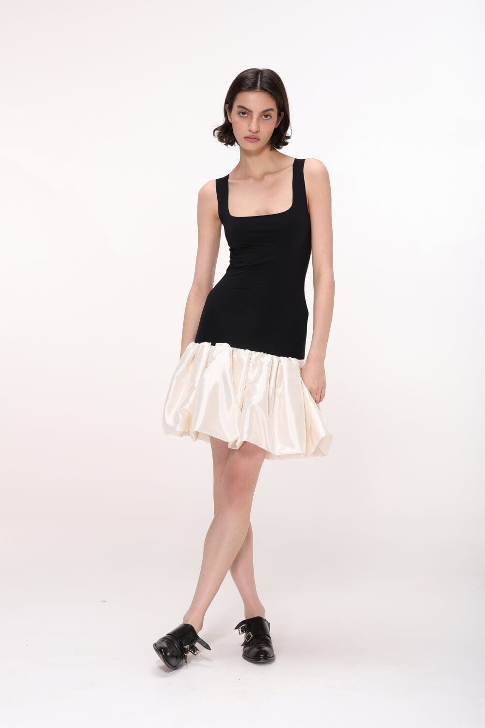  Little Black Dress with Elegant Cut Product Amoralle