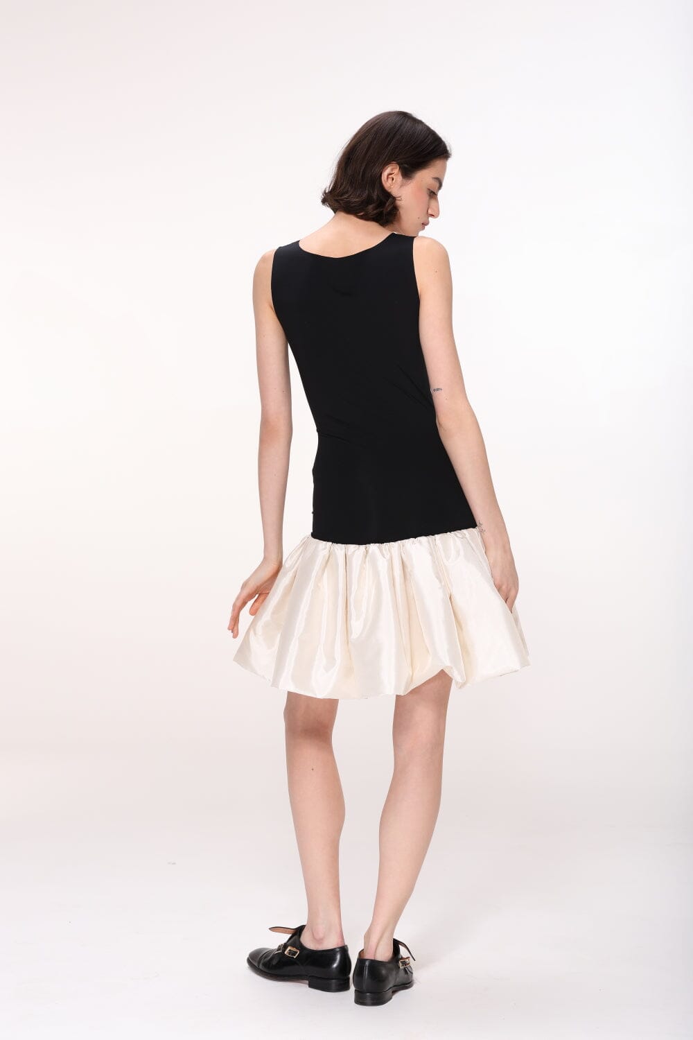  Little Black Dress with Elegant Cut Product Amoralle