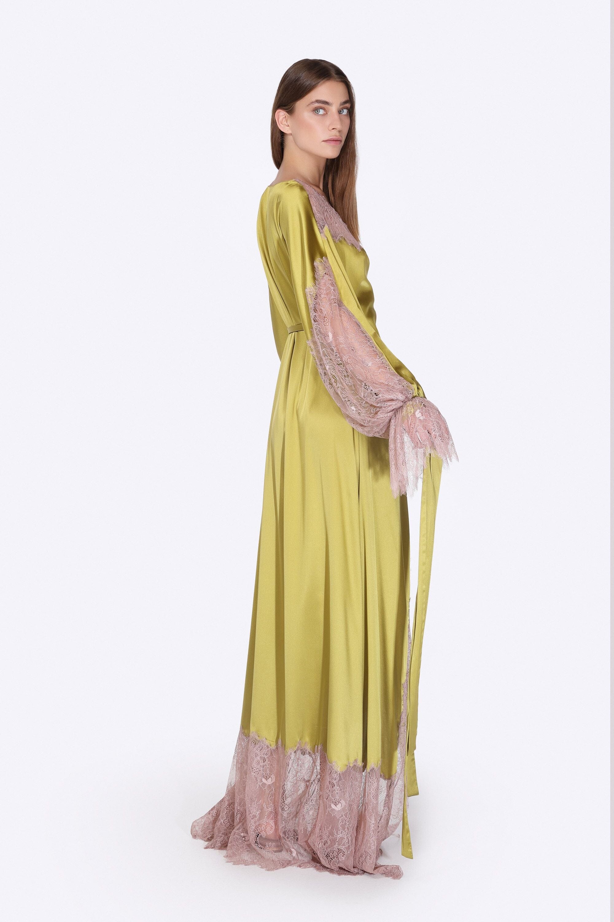 Luxury Lounging Citrine Robe Product Amoralle