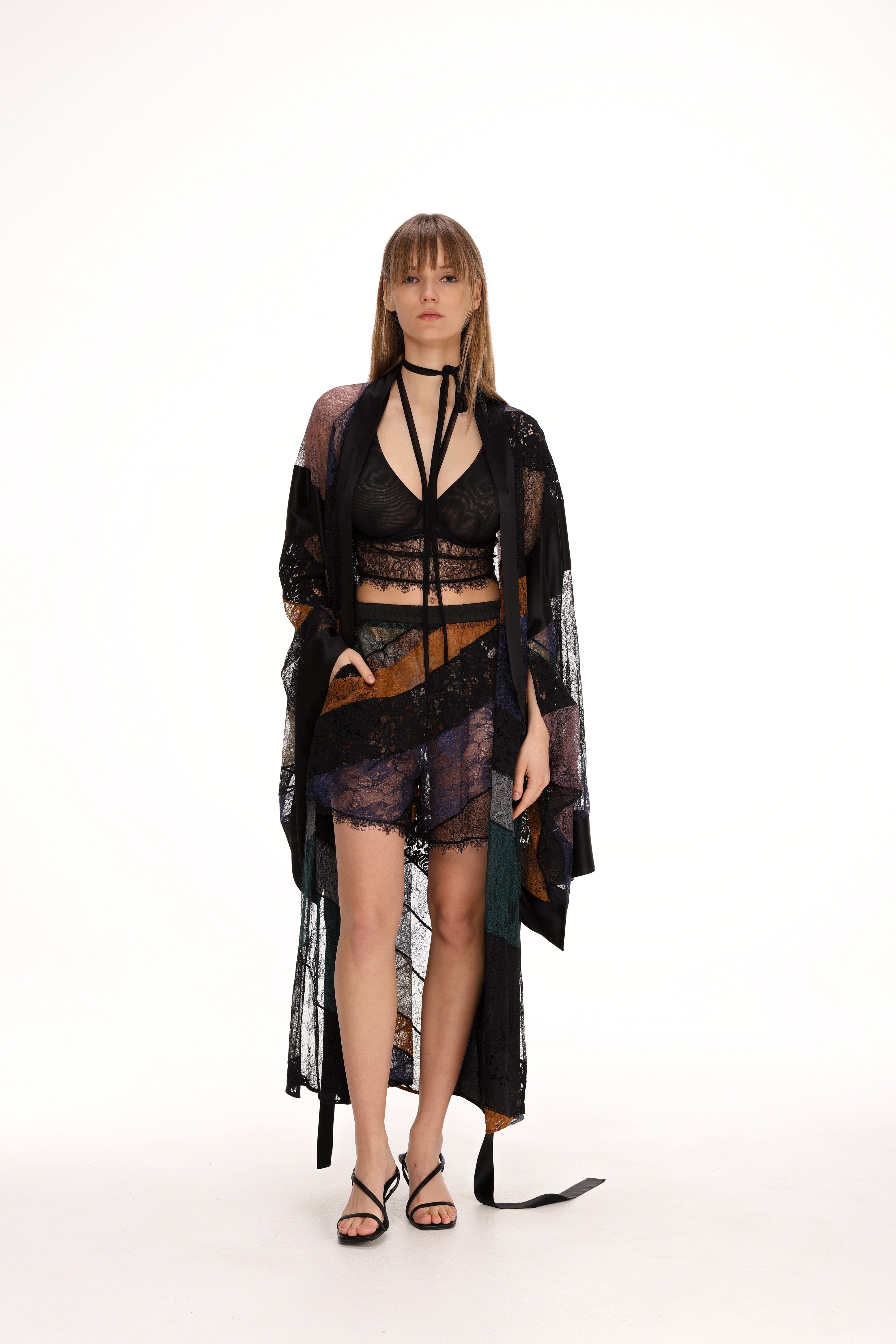  Midi Lace Kimono Product Amoralle