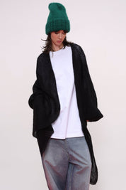  Mohair and Silk Blend Midi Cardigan Product Amoralle