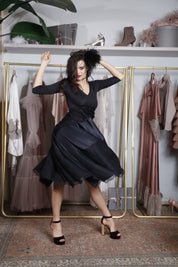  Moon Black Dress Product Amoralle