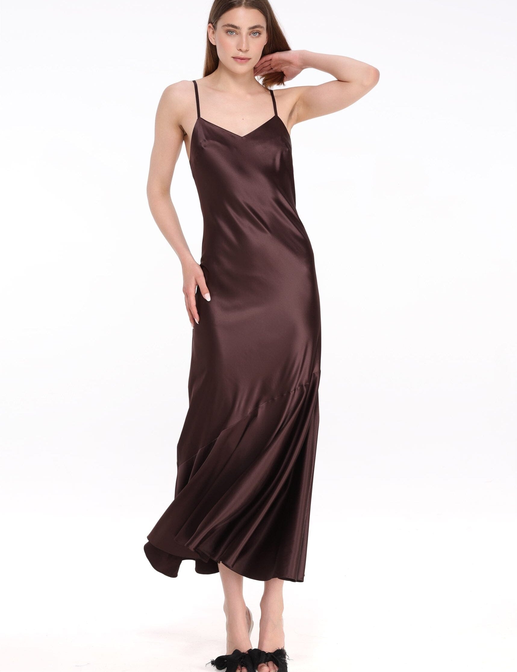  Nocturnal Beauty Slip Dress Product Amoralle