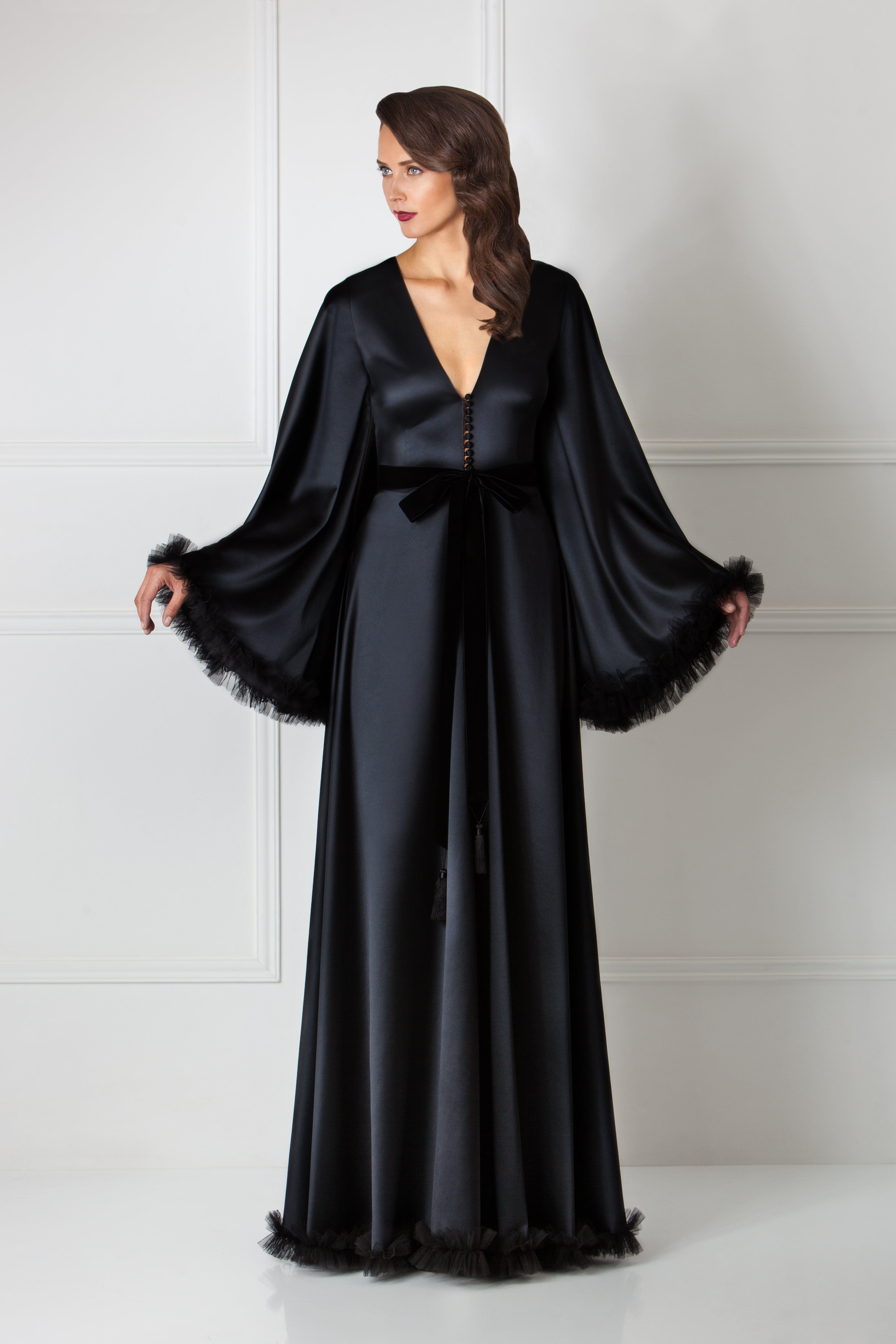 Patrician Silk Robe Amoralle