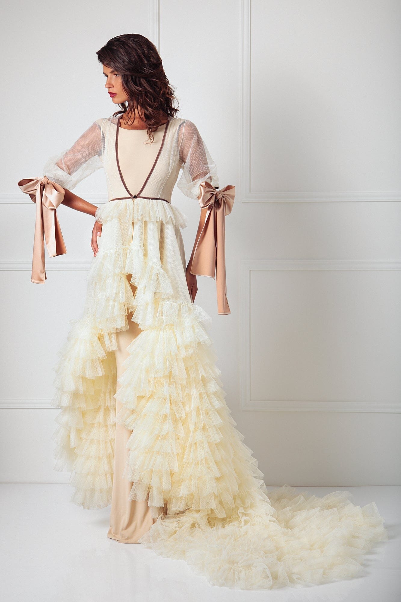  Petal Dusk Robe Light Caramel Amoralle