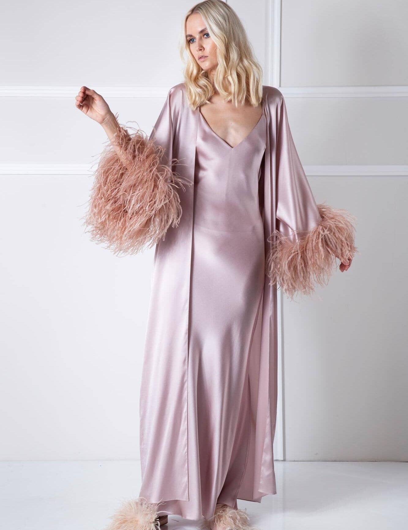  Powder Silk Thalassic Robe Amoralle
