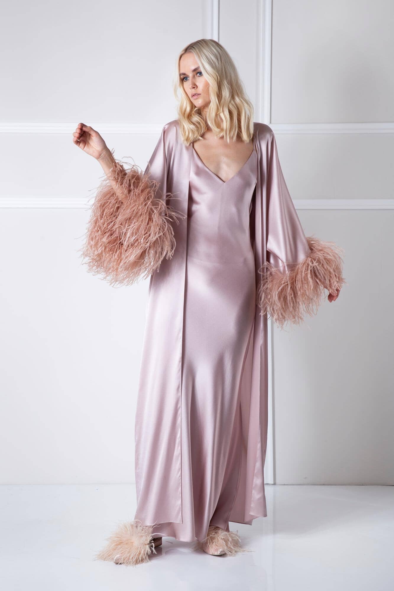  Powder Silk Thalassic Robe Amoralle