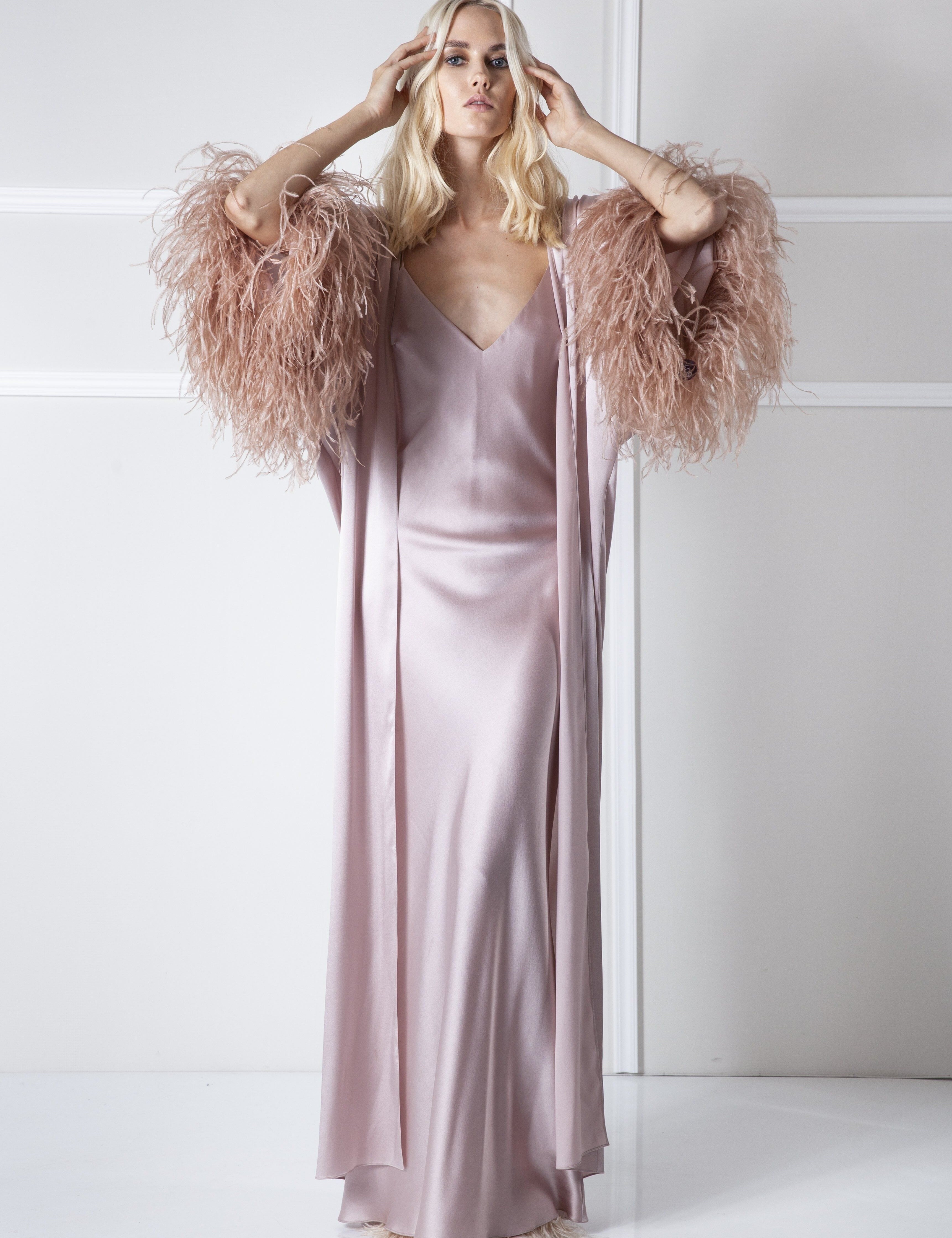  Powder Silk Thalassic Robe Amoralle