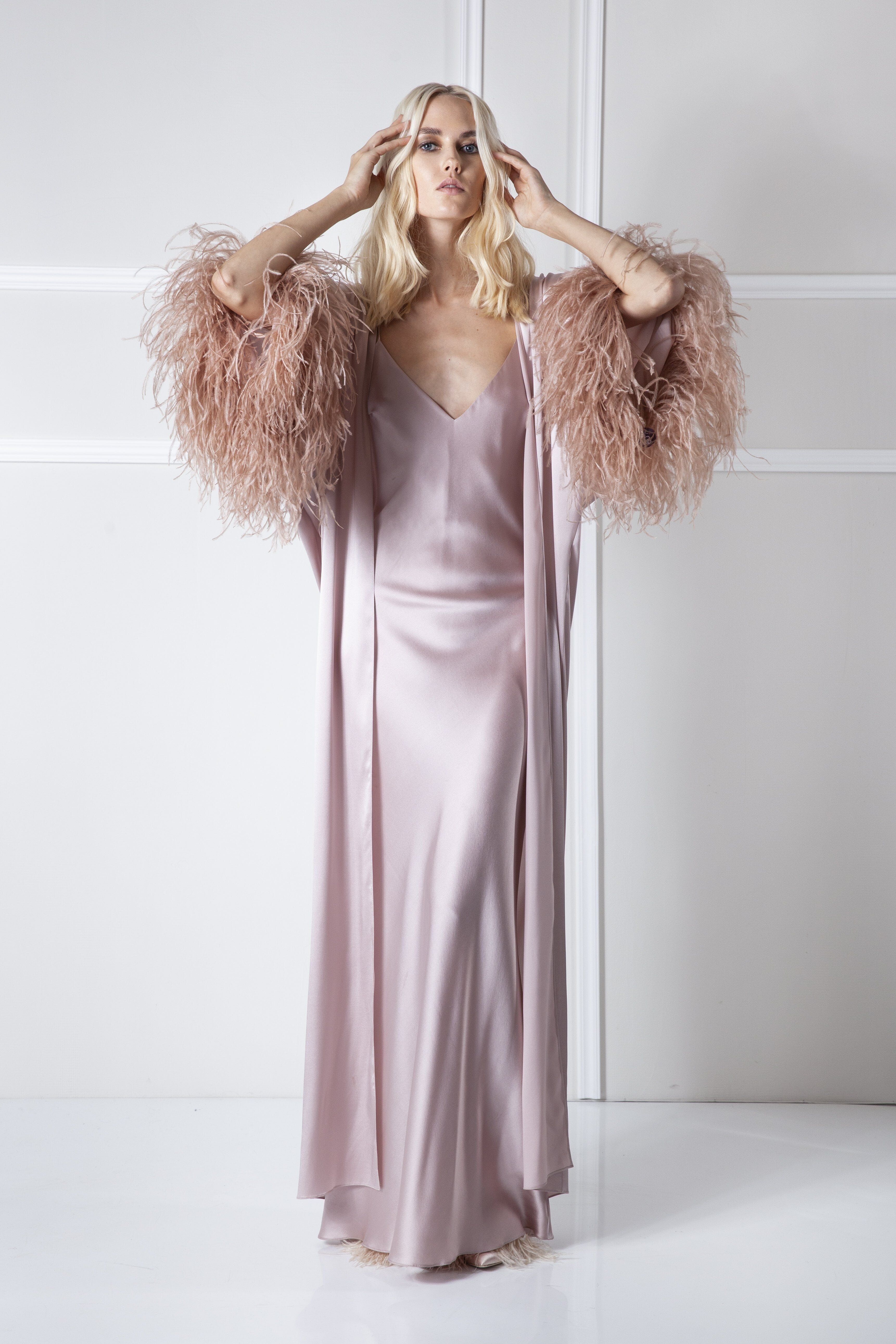  Powder Silk Thalassic Robe Amoralle