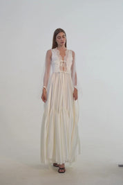 Ivory Moon Robe Product Amoralle