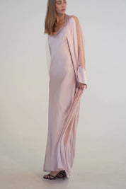 Blushed Silk Robe Product Amoralle