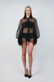  Radiant Temptation Blouse Black Product Amoralle