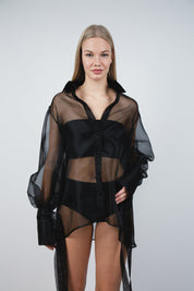  Radiant Temptation Blouse Black Product Amoralle