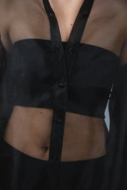  Radiant Temptation Blouse Black Product Amoralle