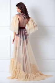  Royal Feather Robe Product Amoralle