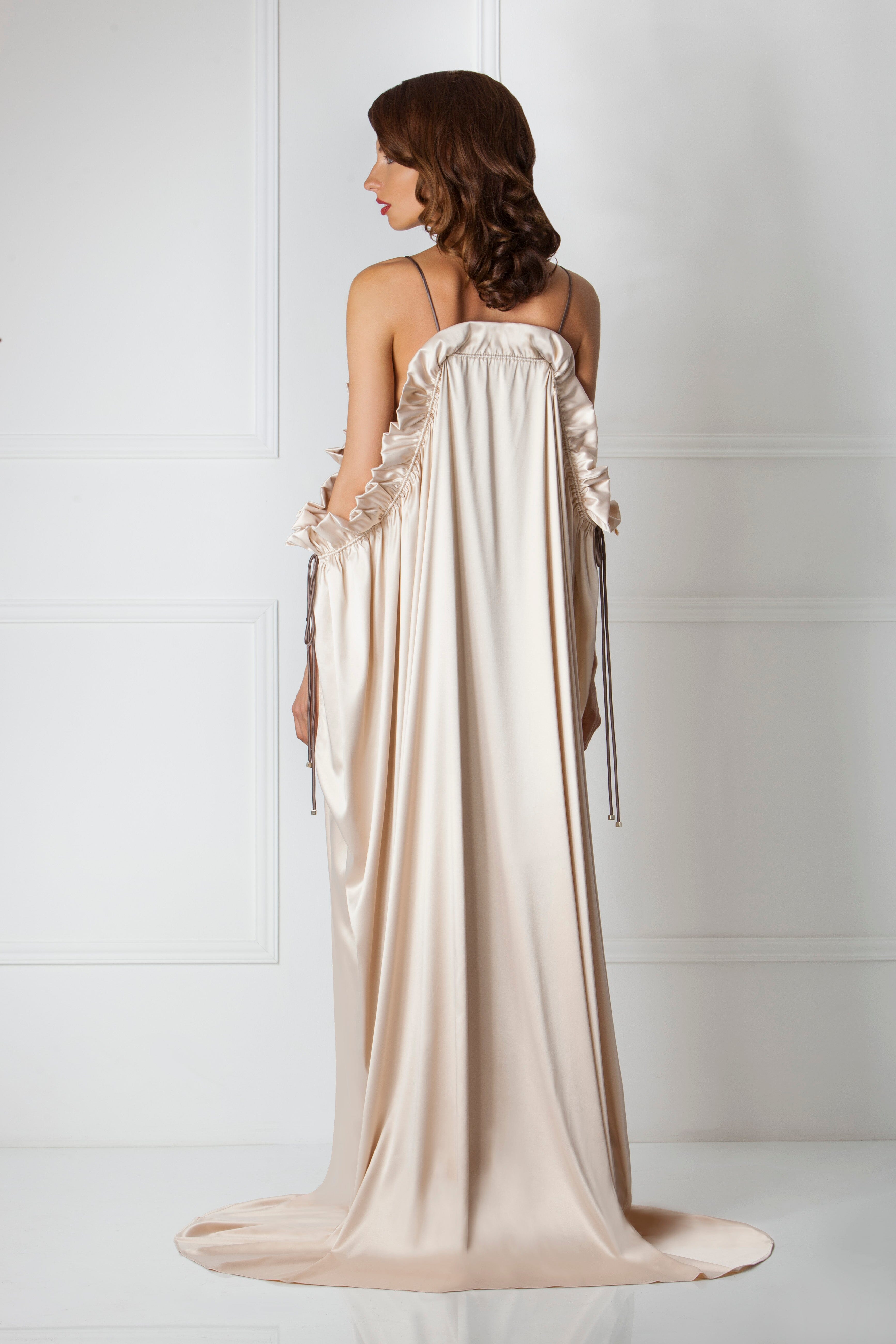  Satin Greek Goddes Dress Product Amoralle