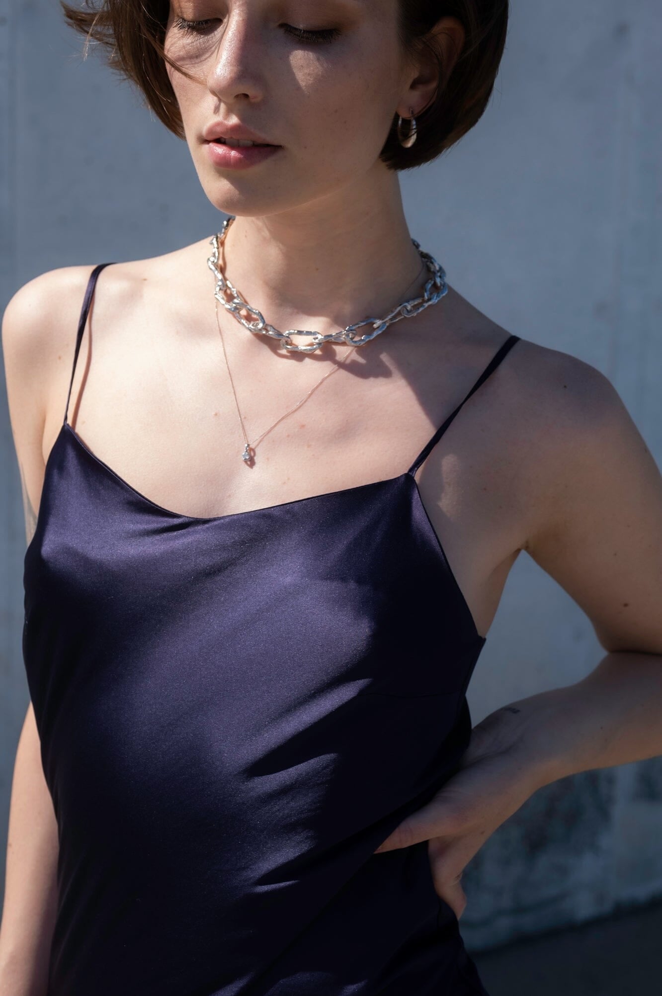  Satin Midi Slip Product SIA Glamoralle