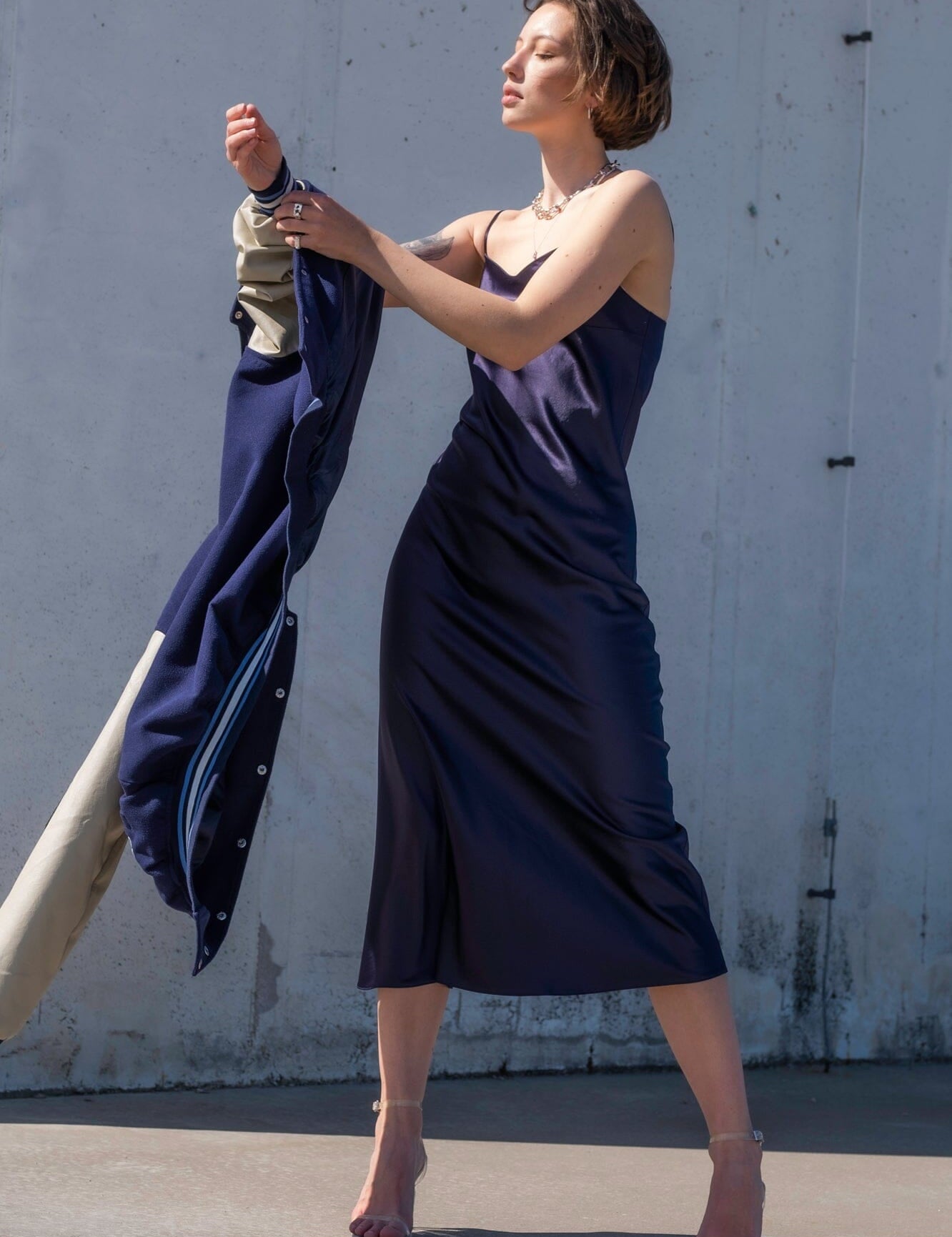  Satin Midi Slip Product SIA Glamoralle