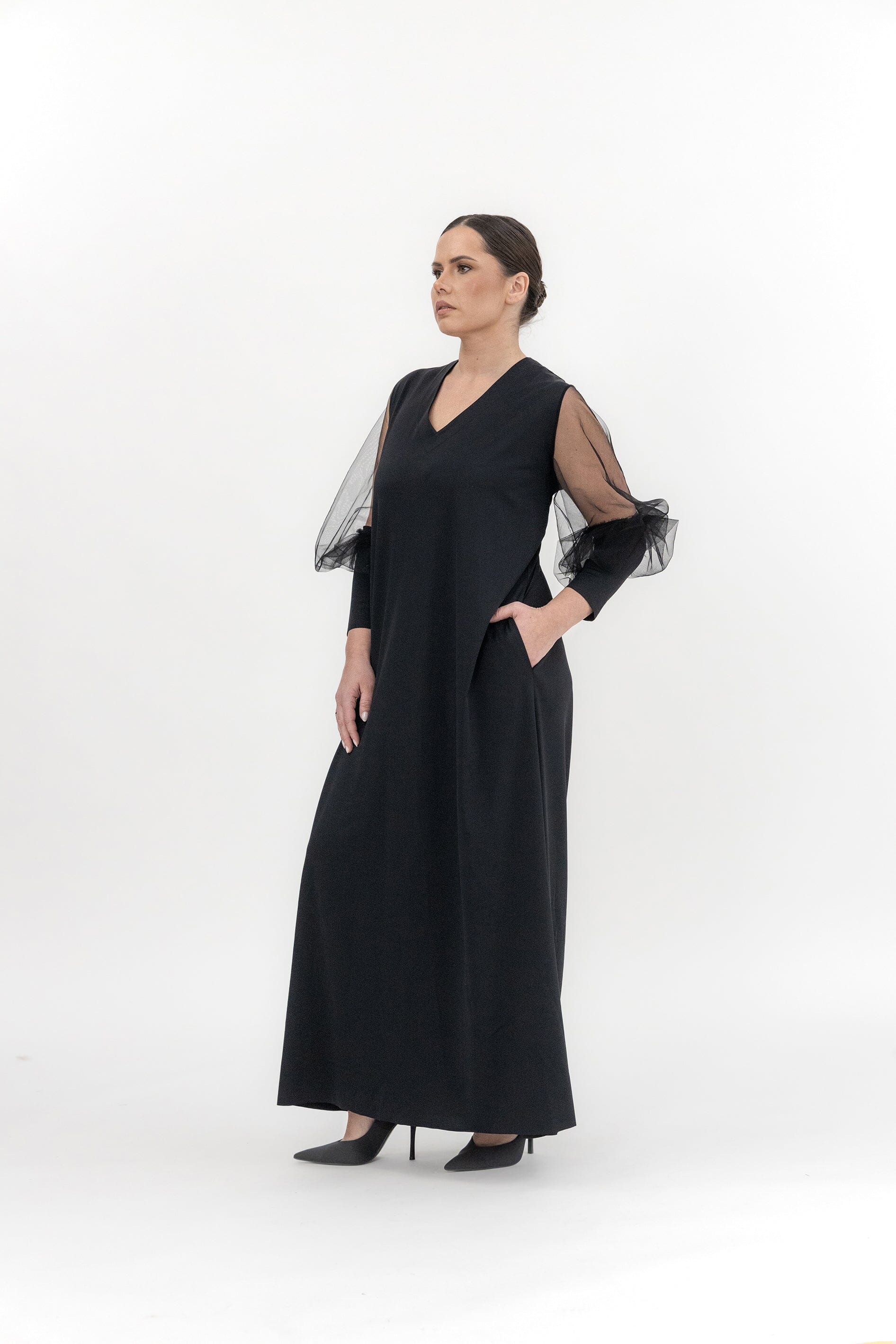  Seeing Through You Dress Black Product Amoralle