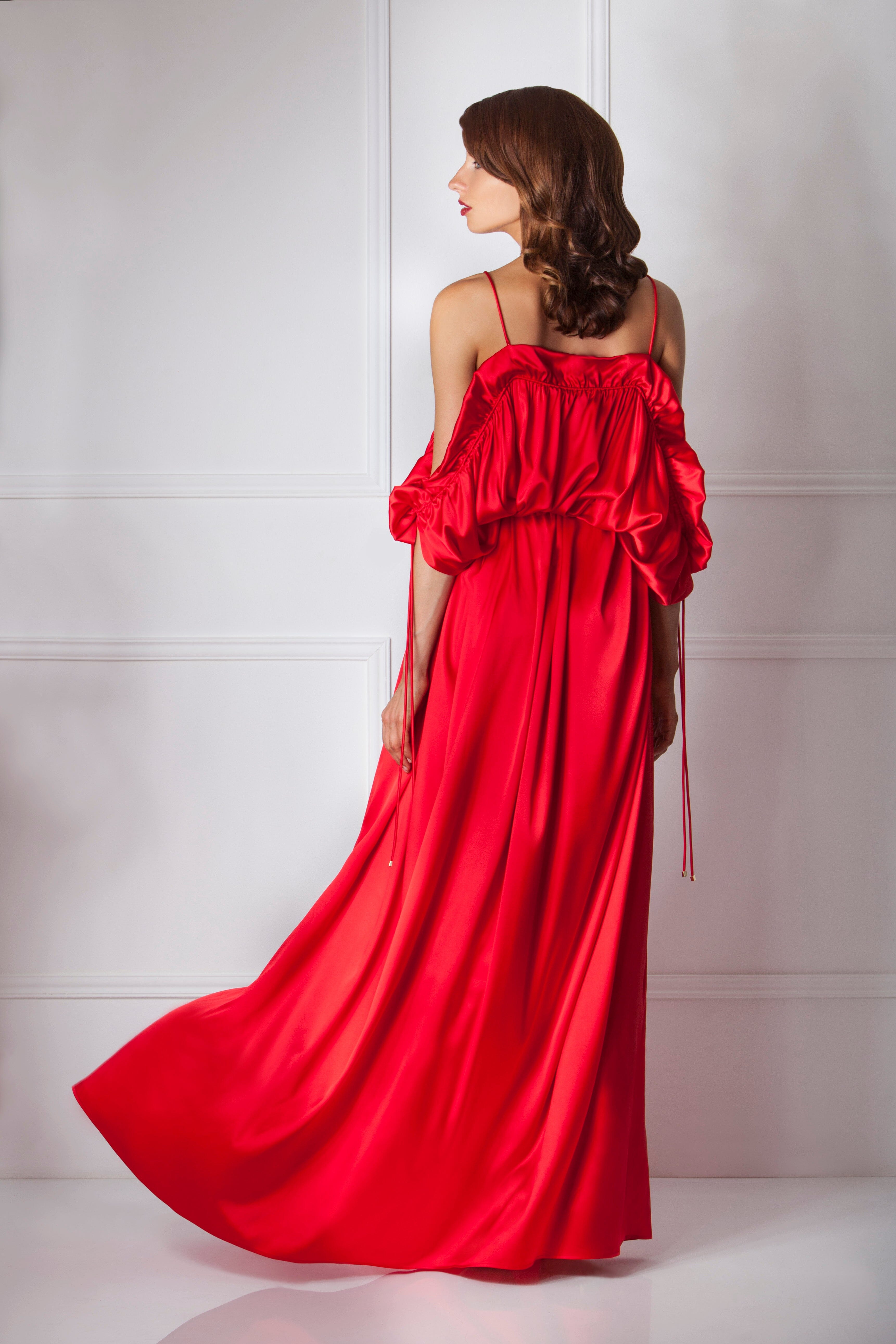  Silk Greek Goddes Dress Product Amoralle