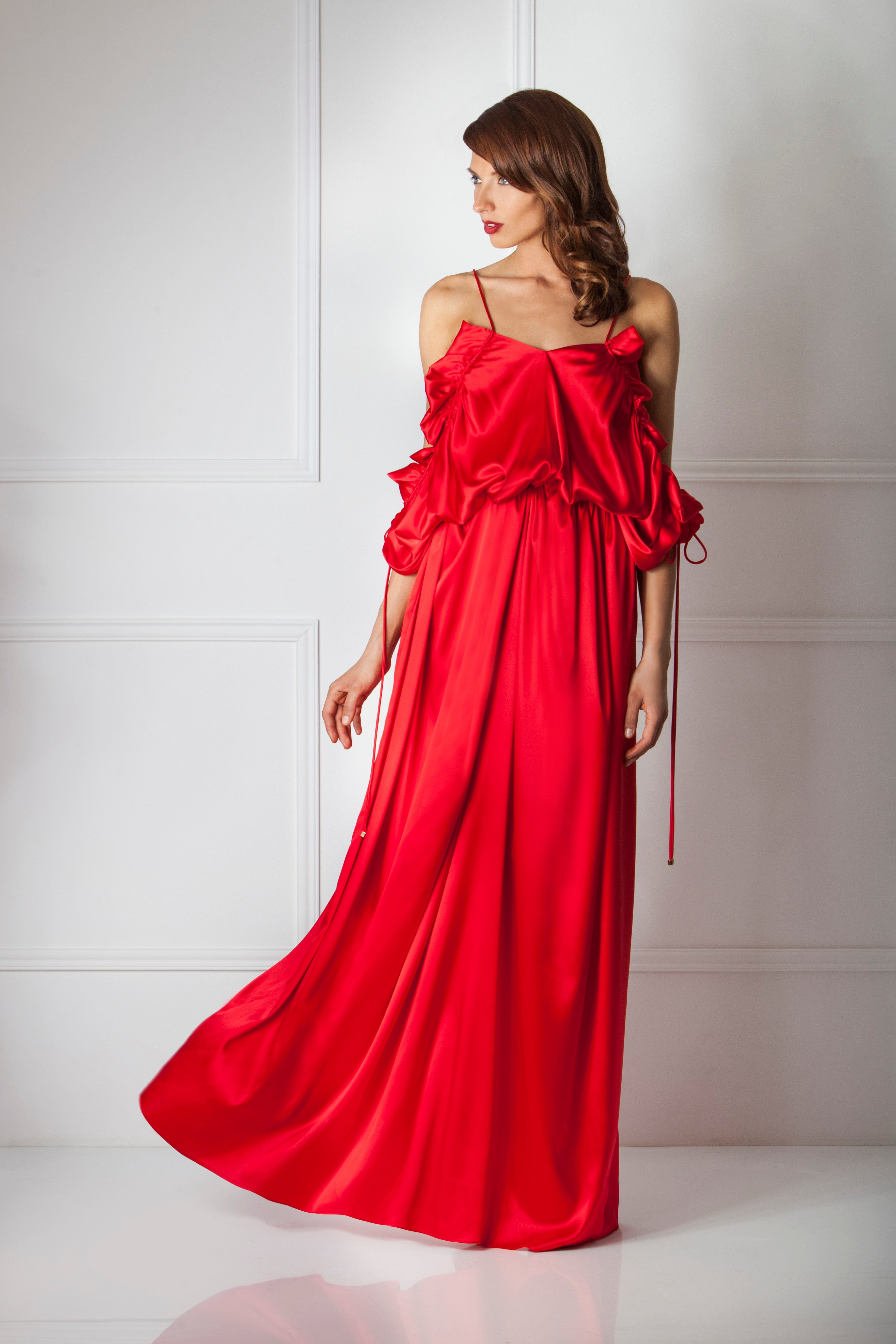  Silk Greek Goddes Dress Product Amoralle