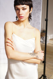  Silk Light Elysian Midi Slip Product SIA Glamoralle