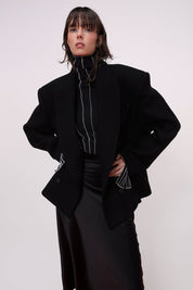  Silk Midi Skirt Product Amoralle