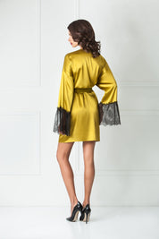  Silk & Starlight Robe Light Gold Citrine Amoralle