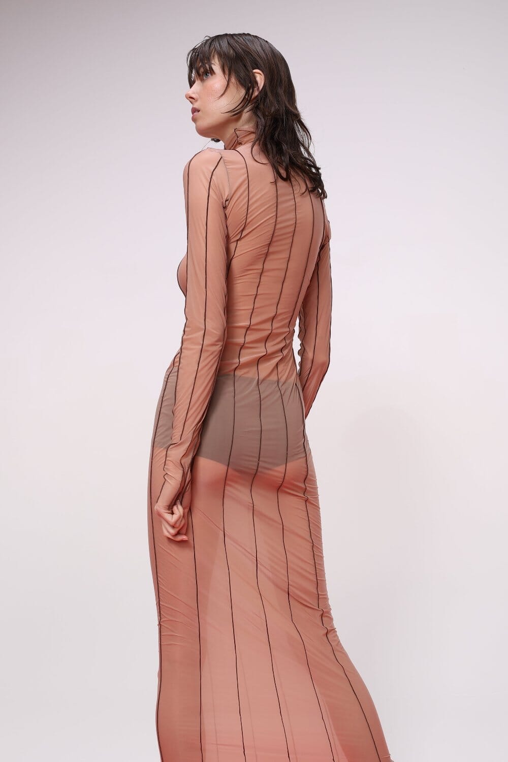  Soft Touch Stretch Midi Dress Product Amoralle