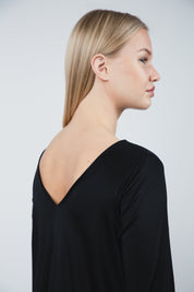  Sparkling Night Dress Black Product Amoralle